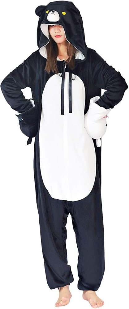 Amazon.com: Pexlaxy Kuma Kuma Bear Yuna Onesies Pajamas Outfit